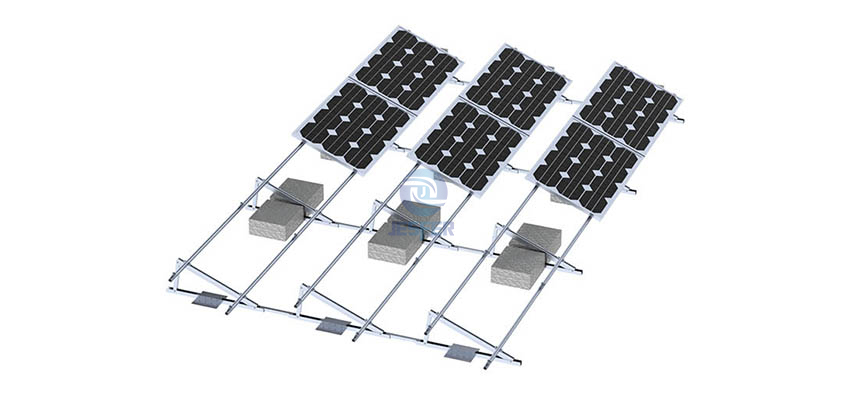 ballasted pv mounting system