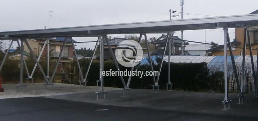 solar parking structures