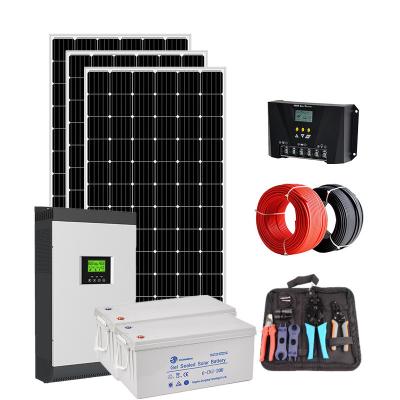 completa PV Batería de alimentación solar fuera del sistema de cuadrícula