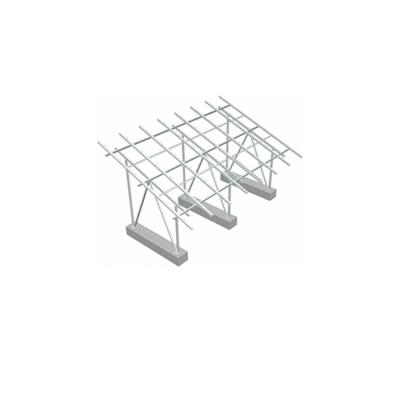 Estructura de garaje de estacionamiento techado con panel solar Chile