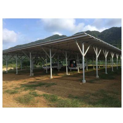 sistema de montaje solar de granja de suelo de invernadero agrícola
