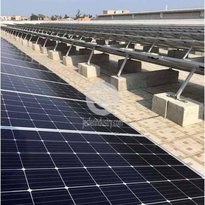 sistema de montaje de inclinación de panel solar ajustable
