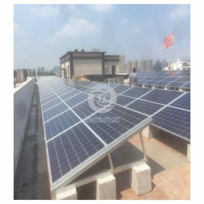 sistemas de montaje de paneles solares para techos planos
