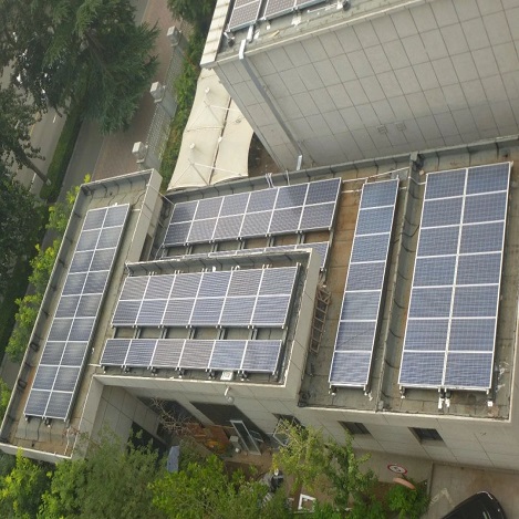  120kw Proyecto de techo plano solar en Malasia 2017 
